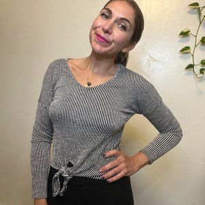 Striped Long Sleeve Tee